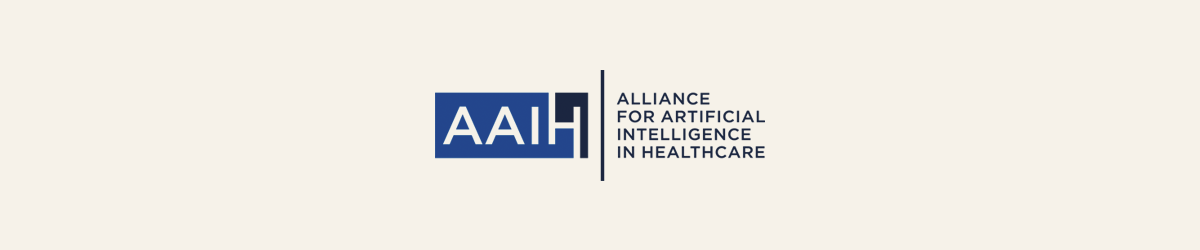 Alliance for Artificial Intelligence in Healthcare banner