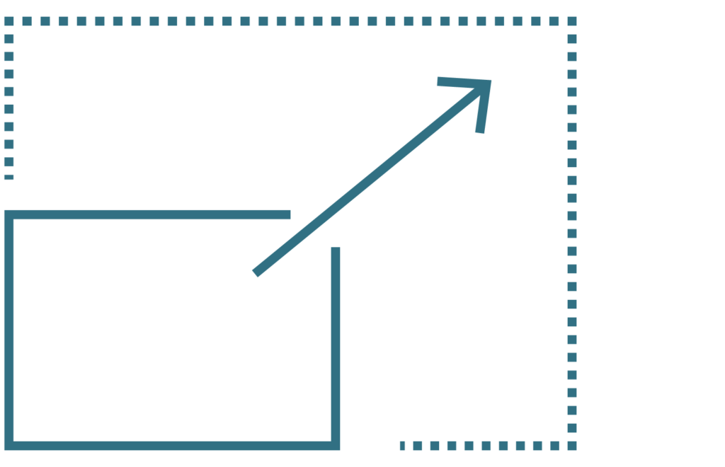 Genialis Expressions Scalable infrastructure at your fingertips blue icon